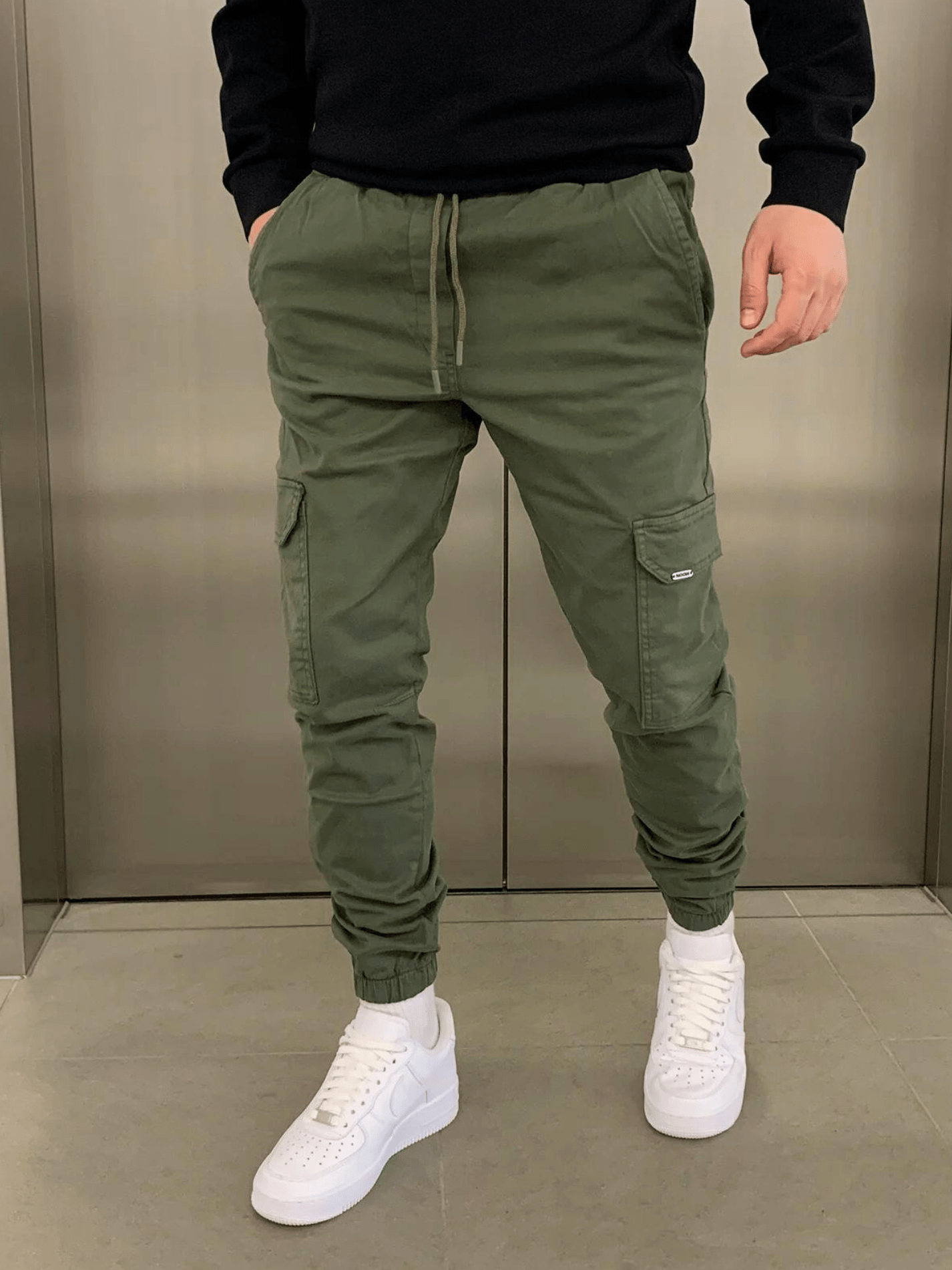 OLIVIER™ | Jogger Cargo Stylé et Fonctionnel – Confort et Charisme au Quotidien
