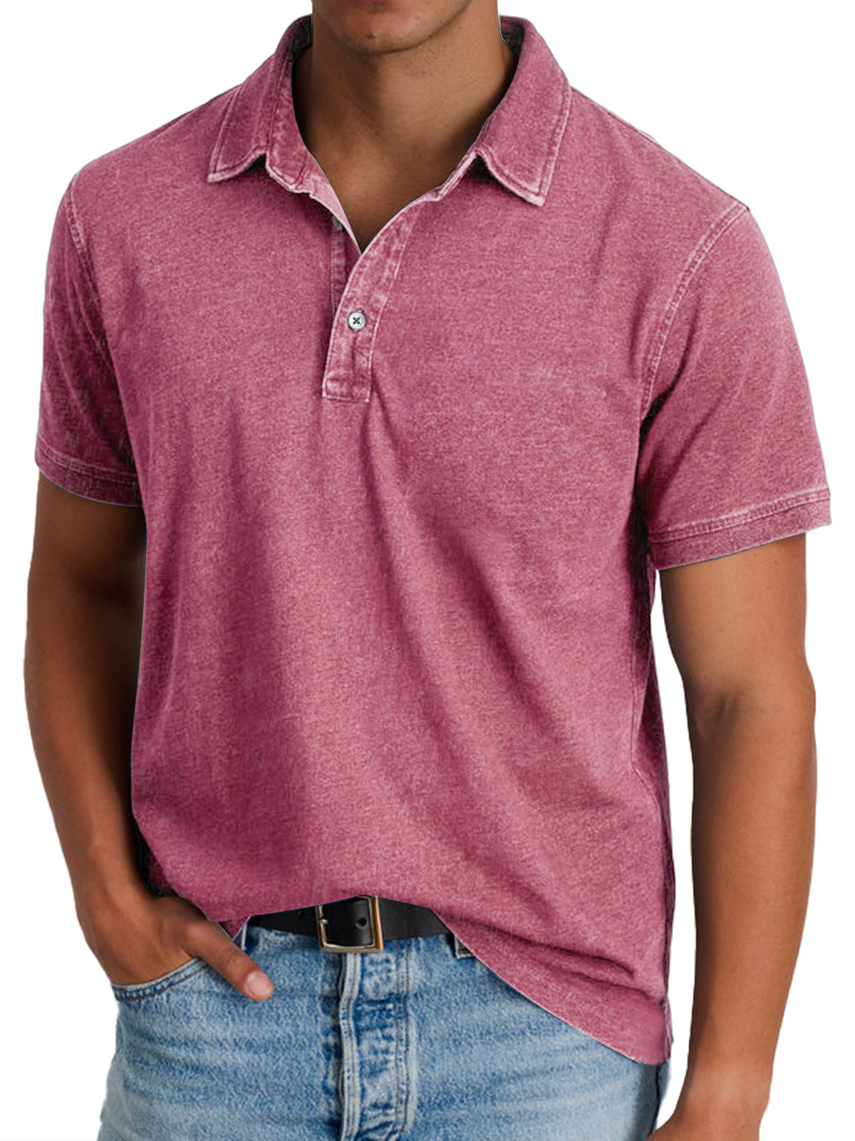 Charles™ | Polo à col classique – décontraction chic pour l’homme moderne