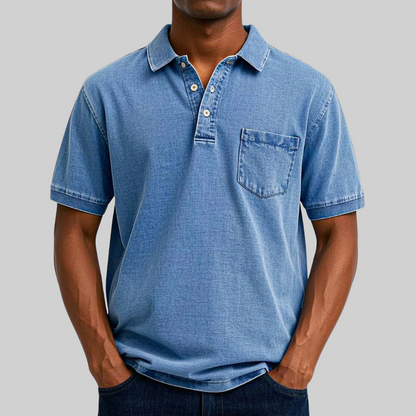 NATHAN™ | Polo d'Été Élégant et Décontracté – Frais, Léger, Impeccable