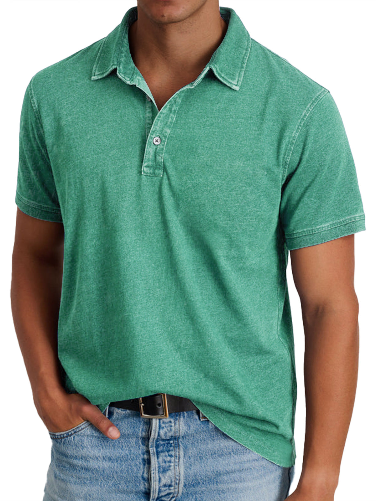 Charles™ | Polo à col classique – décontraction chic pour l’homme moderne