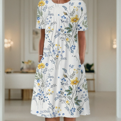Lina™ | Robe ample à imprimé graphique – confort facile, style assuré