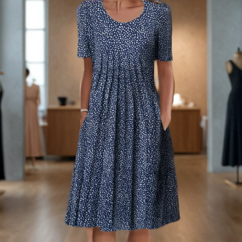 Lina™ | Robe ample à imprimé graphique – confort facile, style assuré