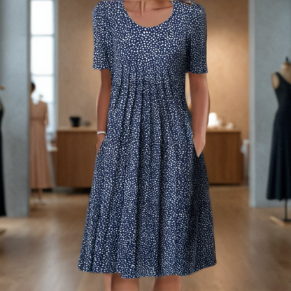 Lina™ | Robe ample à imprimé graphique – confort facile, style assuré
