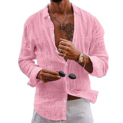IVAN™ | Chemise Élégante à Manches Longues – Confort Impeccable, Style Intemporel