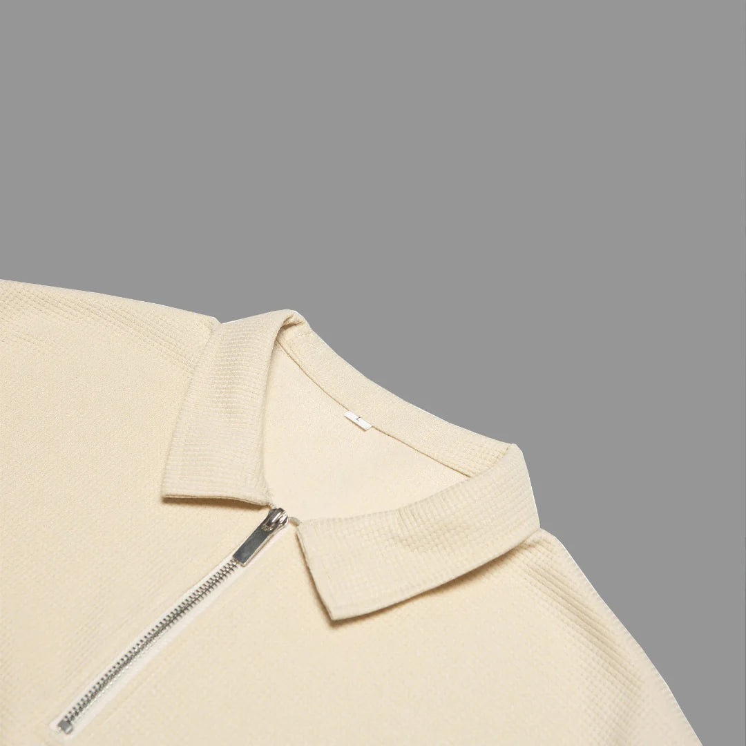Benoît™ | Ensemble d’été en tissu gaufré – fraîcheur, style et aisance