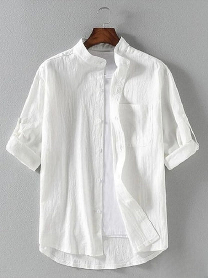 MATHIS™ | Chemise d'Été Décontractée – Légèreté, Style & Liberté