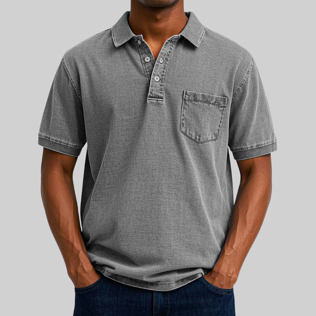 NATHAN™ | Polo d'Été Élégant et Décontracté – Frais, Léger, Impeccable