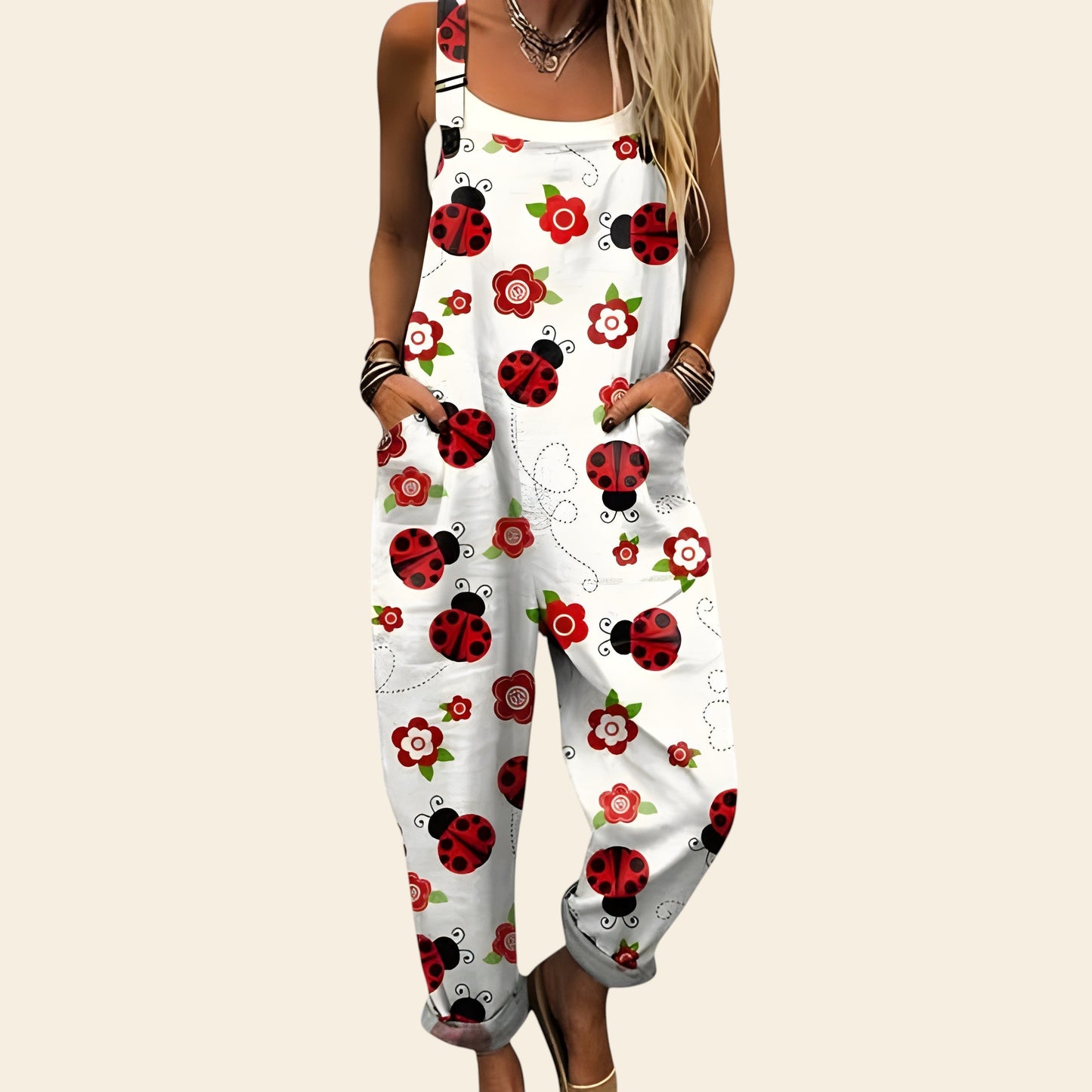 Océane™ | Combinaison fluide au style vintage et artistique
