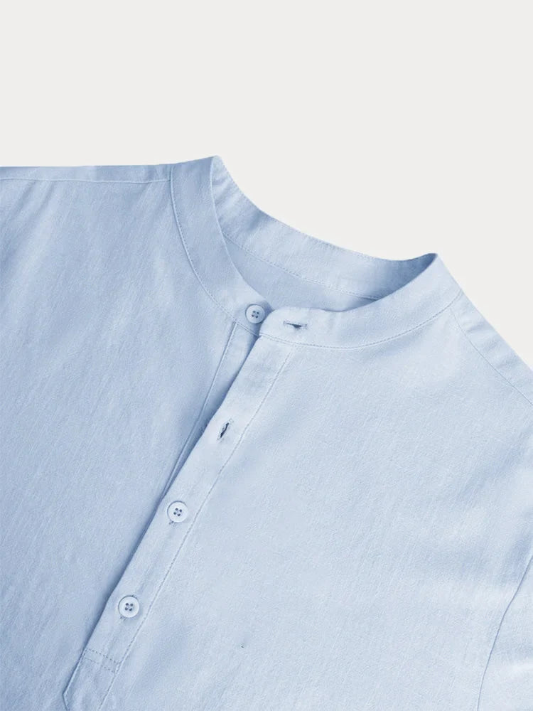 KILLIAN™ | Chemise Décontractée en Lin & Coton – Élégance Naturelle, Confort Léger