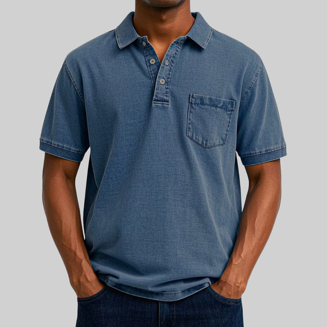 NATHAN™ | Polo d'Été Élégant et Décontracté – Frais, Léger, Impeccable