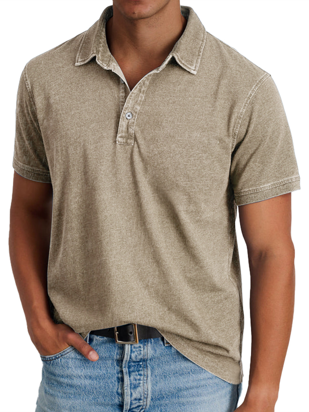 Charles™ | Polo à col classique – décontraction chic pour l’homme moderne