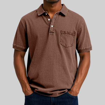 NATHAN™ | Polo d'Été Élégant et Décontracté – Frais, Léger, Impeccable