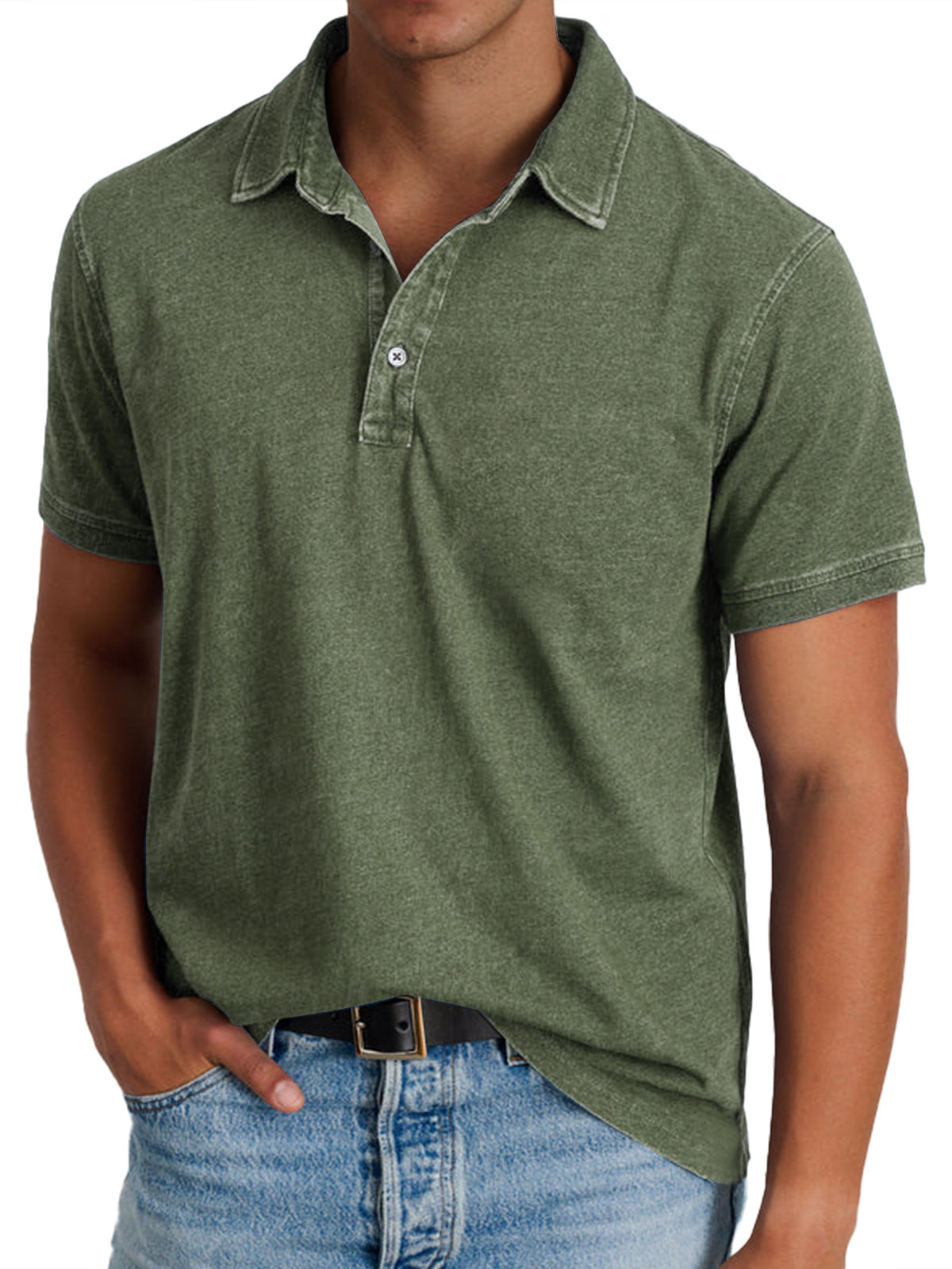 Charles™ | Polo à col classique – décontraction chic pour l’homme moderne