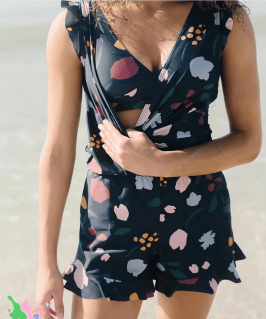 Amélie™ | Maillot une-pièce à volants avec soutien intégré – conçu pour ton corps, tel qu’il est
