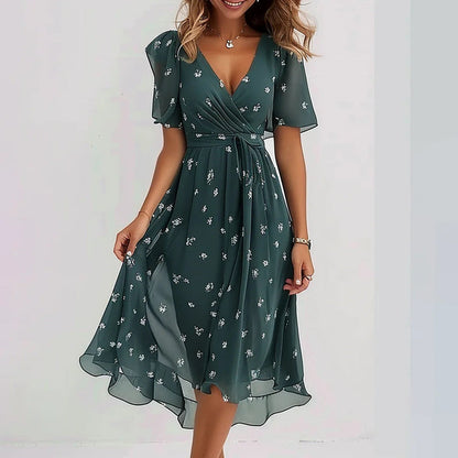Kenza™ | Robe d’été fluide et raffinée – fraîcheur naturelle et élégance décontractée