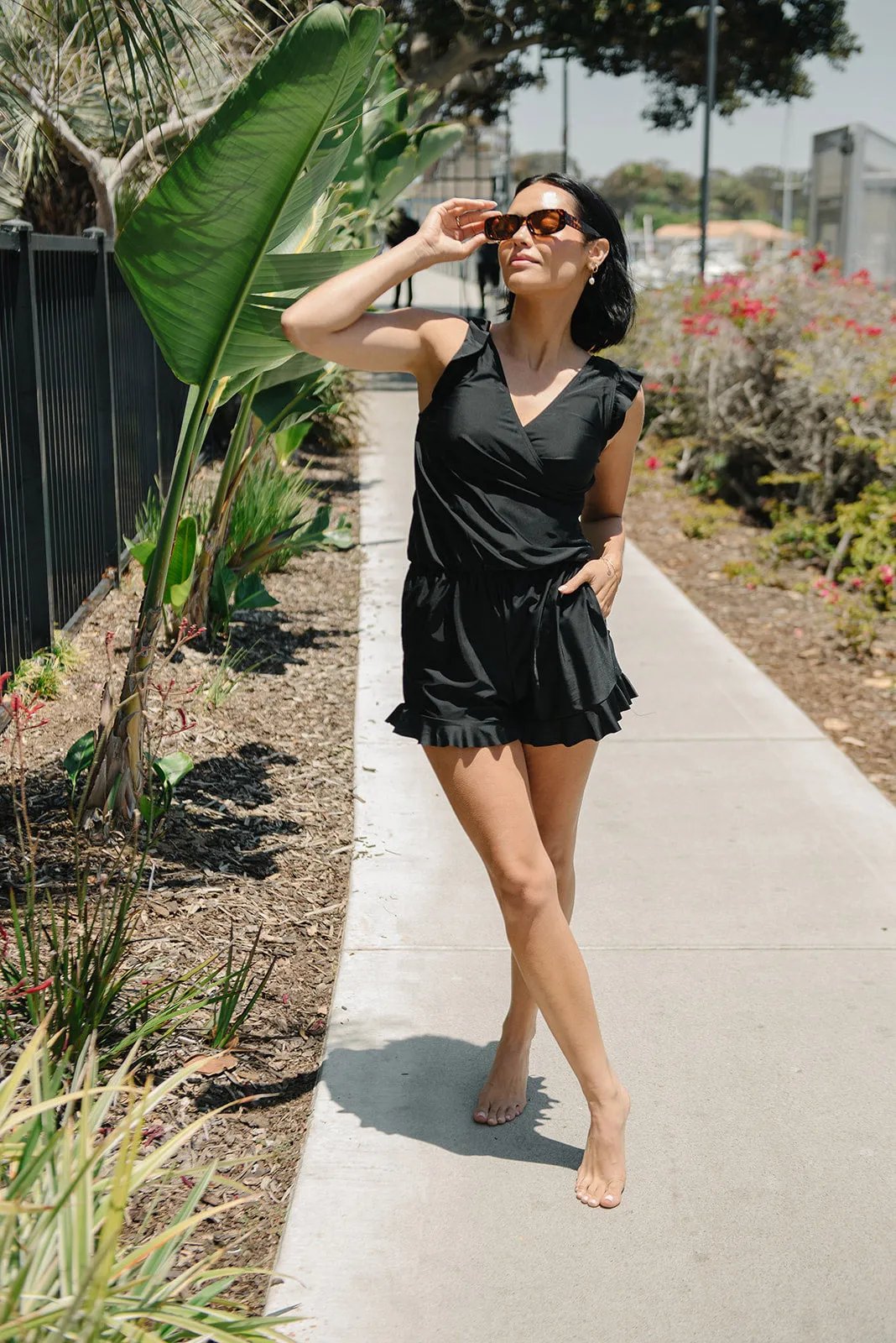 Amélie™ | Maillot une-pièce à volants avec soutien intégré – conçu pour ton corps, tel qu’il est