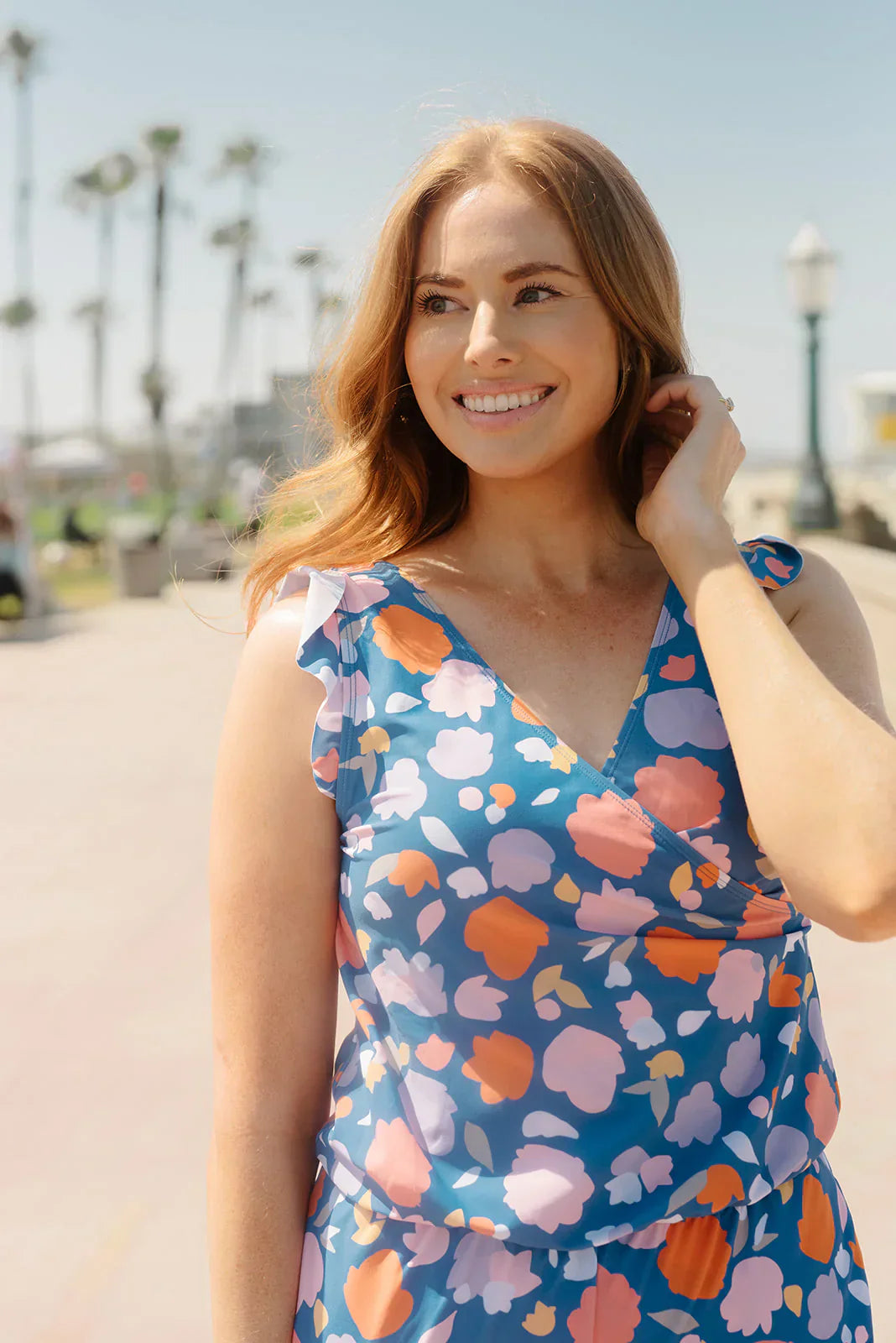 Amélie™ | Maillot une-pièce à volants avec soutien intégré – conçu pour ton corps, tel qu’il est
